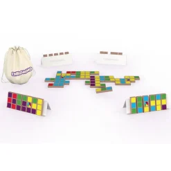 Chromino - domino de couleur en bois^Asmodu00e9e Hot