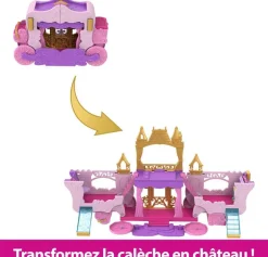Château et carosse 2 en 1 Disney Princesses^Mattel Best