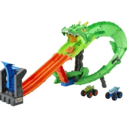 Circuit démolition du dragon - Hot Wheels Monster Truck^Mattel Online