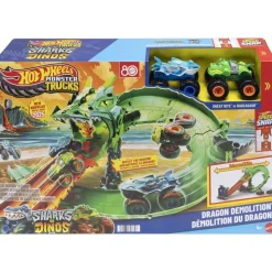 Circuit démolition du dragon - Hot Wheels Monster Truck^Mattel Online