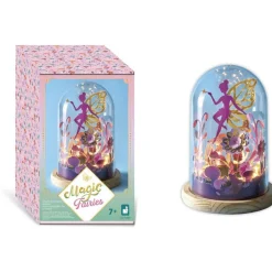Cloche lumineuse Magic Fairies - Jardin secrêt à construire^Janod Discount