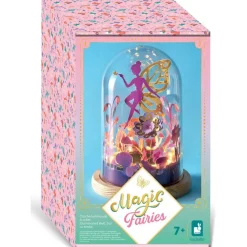 Cloche lumineuse Magic Fairies - Jardin secrêt à construire^Janod Discount