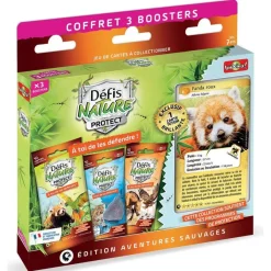 Coffret 3 boosters Défi Nature protect Panda Roux^Bioviva Sale