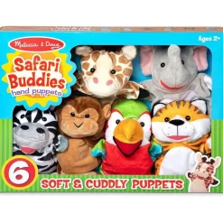 Coffret 6 marionnettes safari -^Melissa & Doug