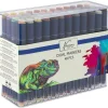 Coffret 48 marqueurs doubles pointes^ Outlet