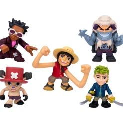 Coffret 5 minifigurines One Piece - Clash du chapeau de paille^Moose Hot