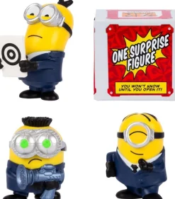 Coffret 4 minis figurines Moi moche et méchant 4 - équipe avl des minions^Moose Hot