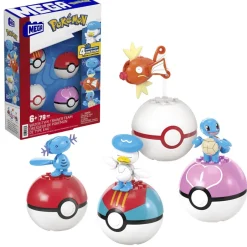 Coffret 4 Pokémon Eau construire -^MEGA Online