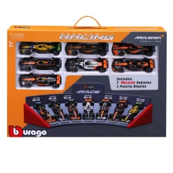 Coffret 7 véhicules Formule Mac Laren 1:43^Bburago Discount