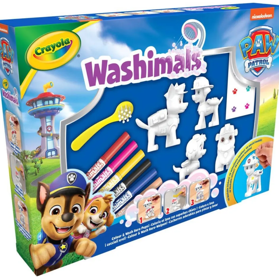 Coffret 4 Washimals Pat Patrouille^Crayola Online