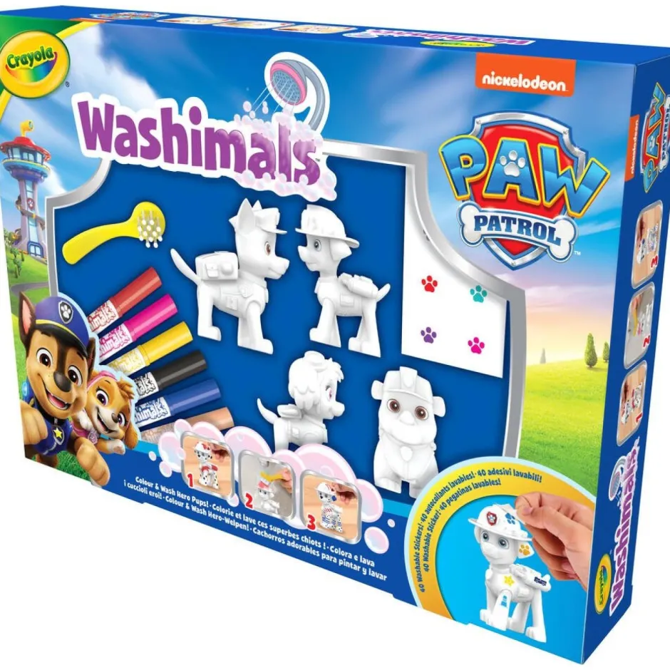 Coffret 4 Washimals Pat Patrouille^Crayola Online