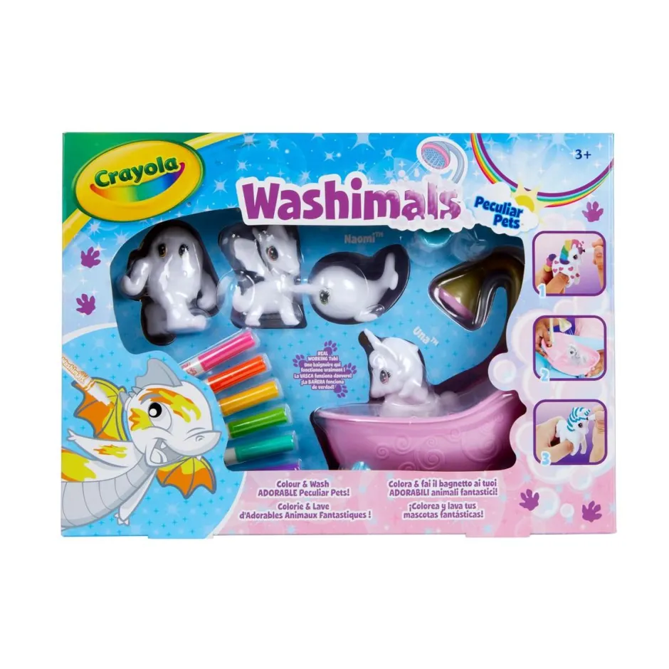 Coffret Animaux fantastiques Washimals^Crayola Discount