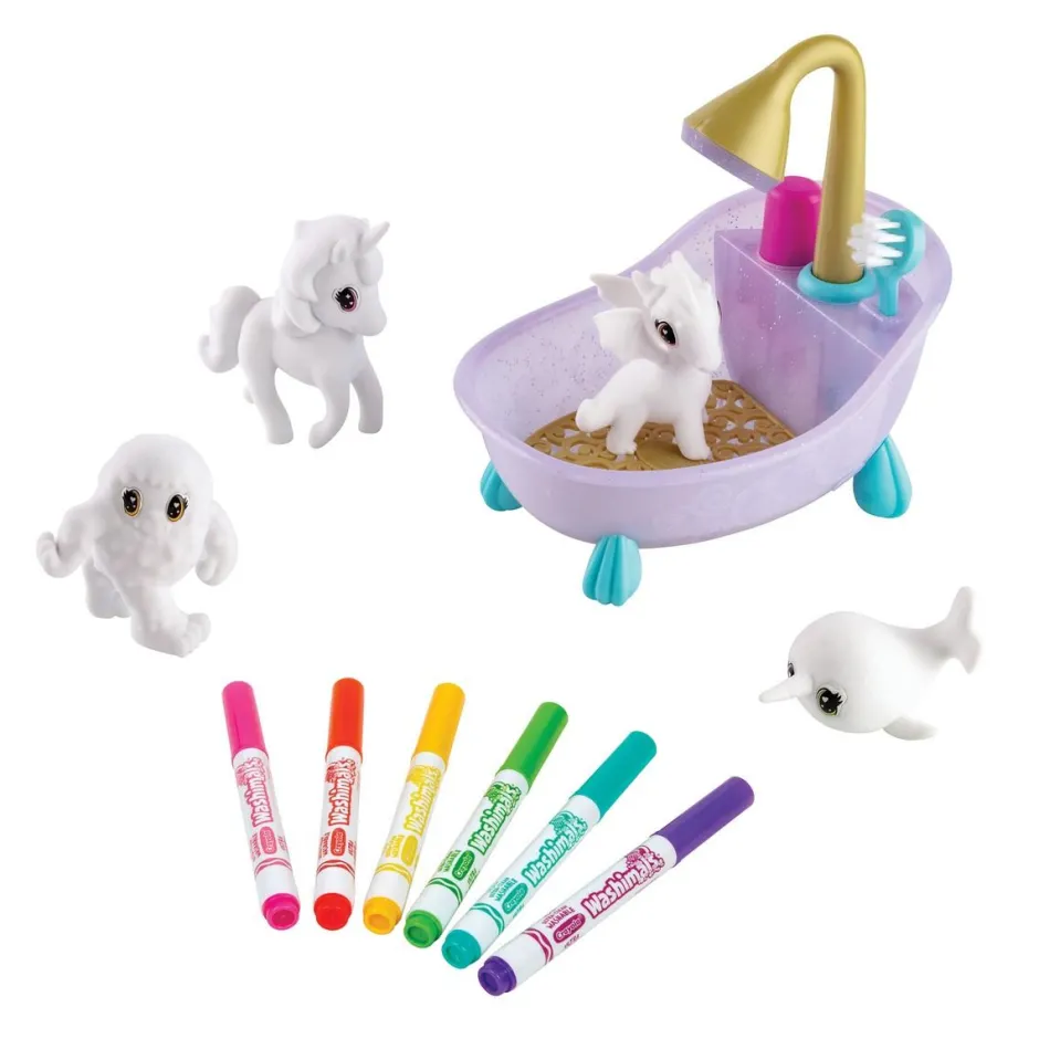 Coffret Animaux fantastiques Washimals^Crayola Discount