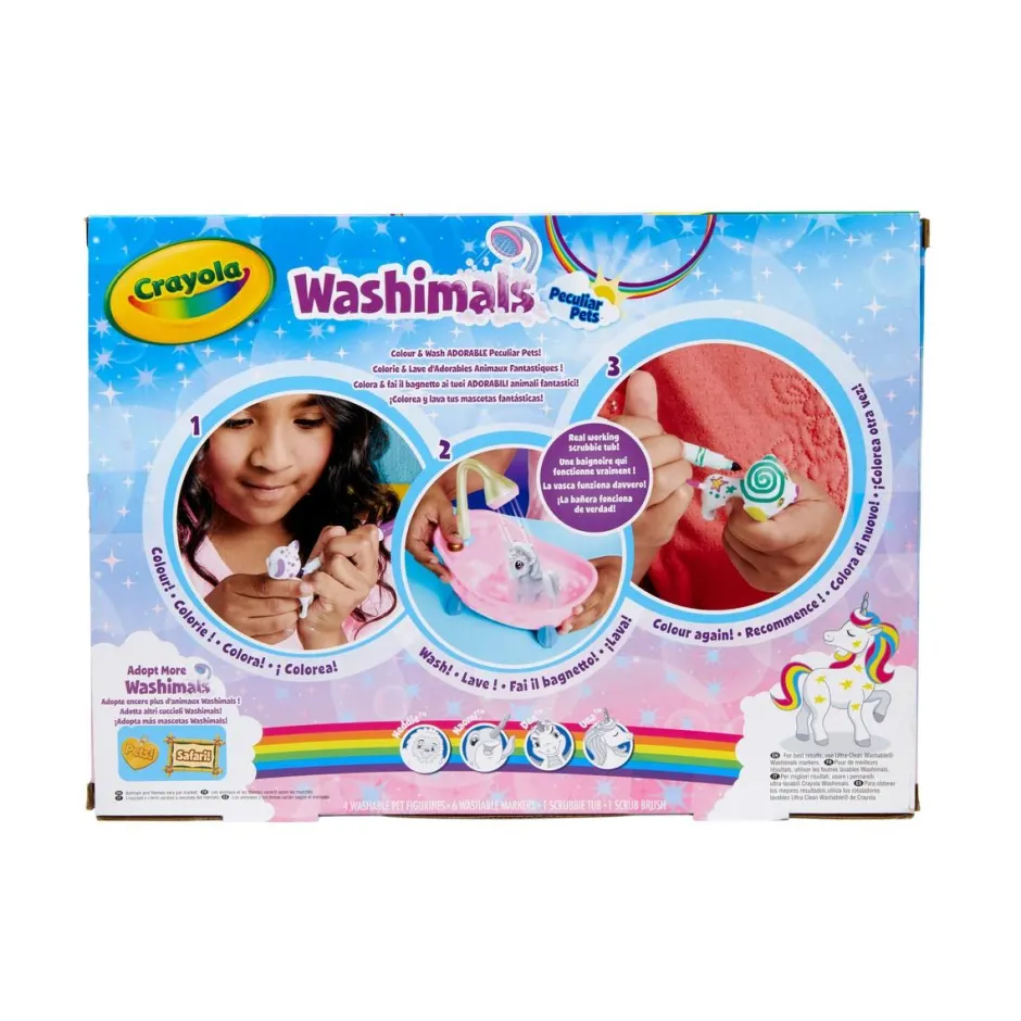 Coffret Animaux fantastiques Washimals^Crayola Discount
