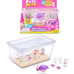 Coffret aquarium Pets Alive Maman tortue et bébé surprise^Zuru Hot