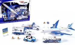 Coffret aéroport - Avion, véhicules et accessoires - Turbo Challenge City^MGM Discount