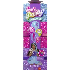 Coffret Barbie Cadeau Surprise Violet Série Le Gala Enchanté - Barbie Party unboxed^Mattel New