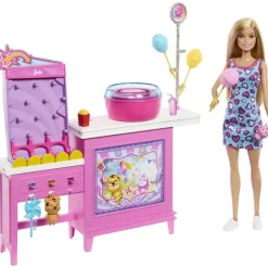 Coffret Barbie Stand de Barbe à papa - Les Mystères de Barbie^Mattel Discount
