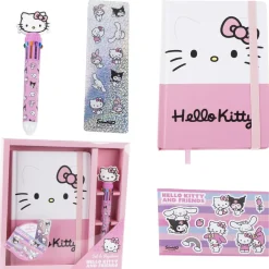 Coffret Carnet, autocollants et Stylo Hello Kitty^ Online