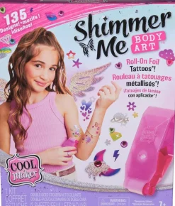 Coffret Cool Maker Shimmer Me Body Art - Création de tatouages éphémères métallisés^Spin Master Best