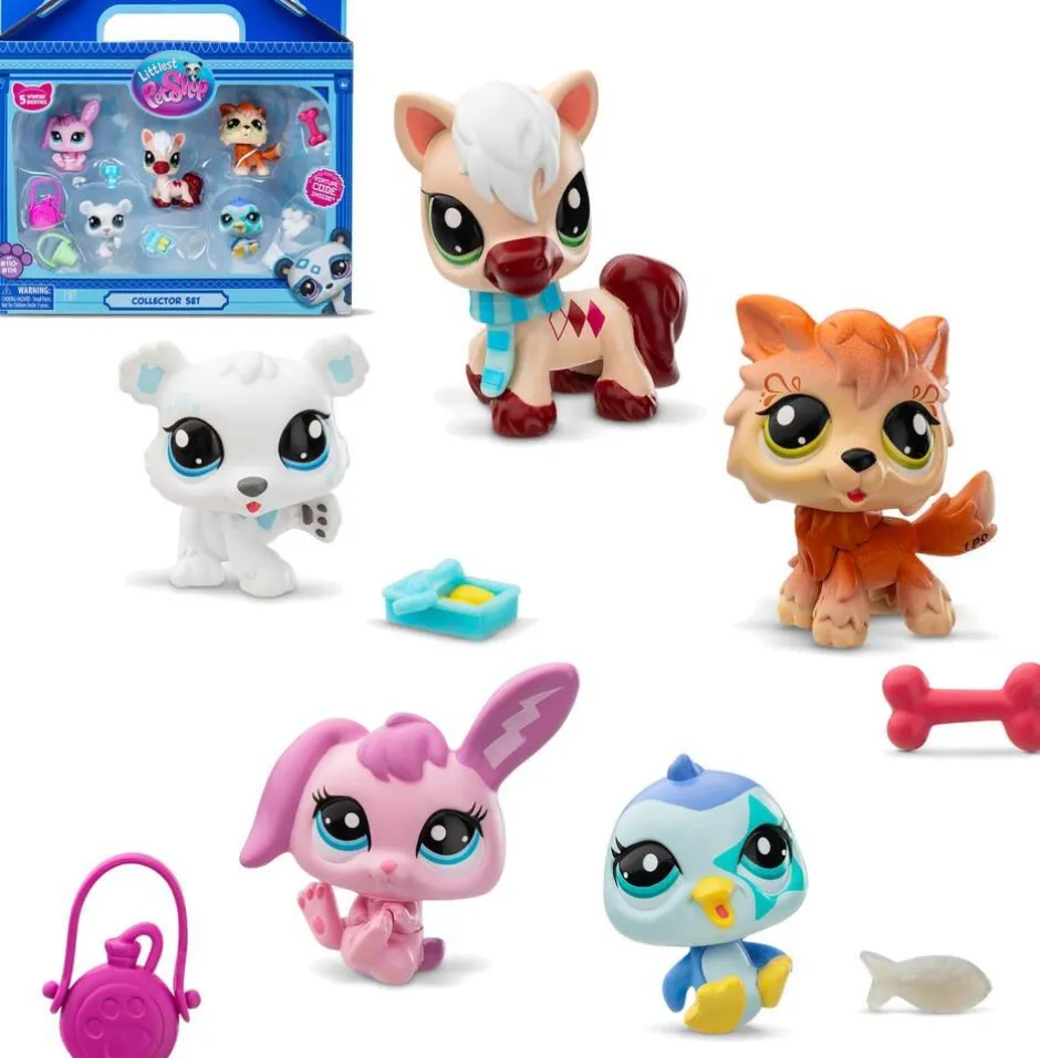 Coffret de 5 Petshop - thème montagne^Bandai Hot