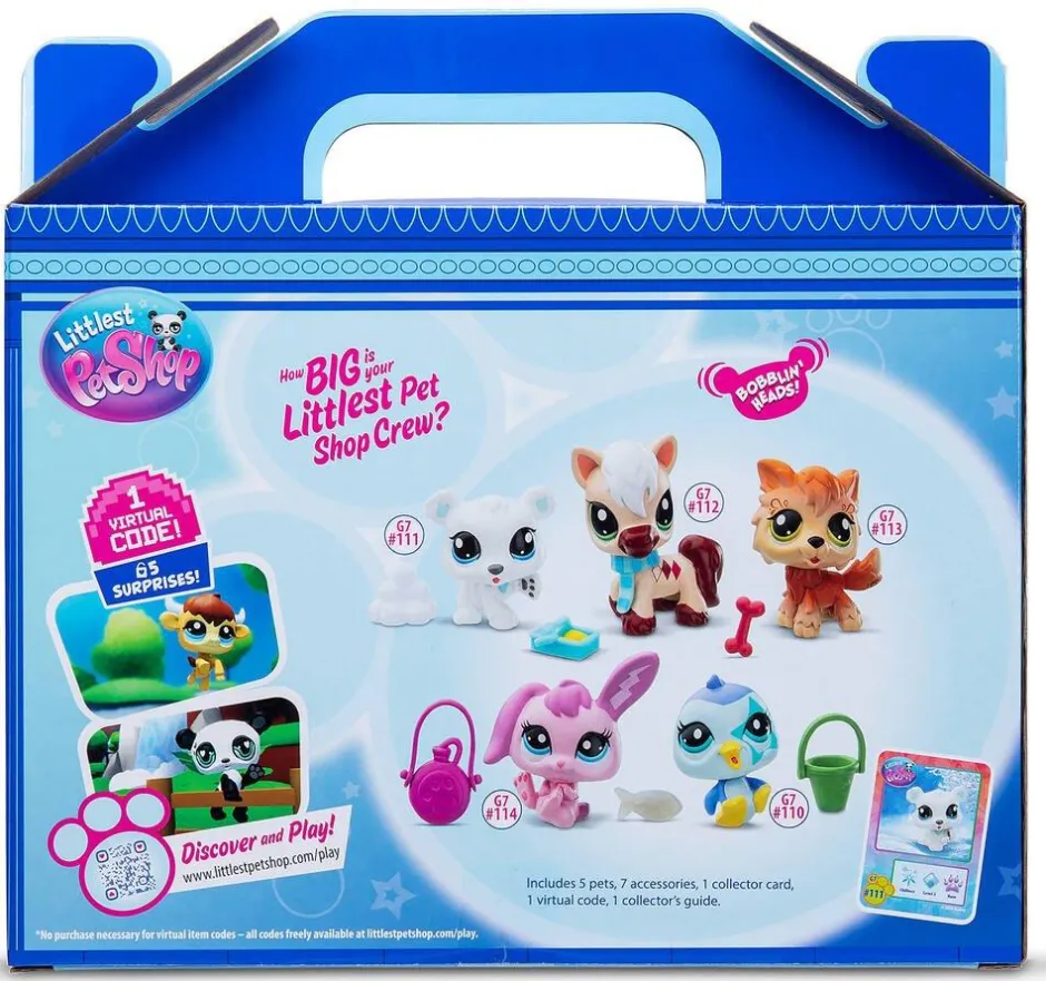 Coffret de 5 Petshop - thème montagne^Bandai Hot