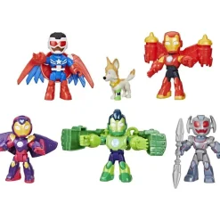 Coffret figurines Avengers en armure - Iron Man et ses amis incroyables^Hasbro