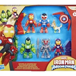 Coffret figurines Avengers en armure - Iron Man et ses amis incroyables^Hasbro