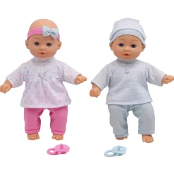 Coffret jumeaux - poupon 30cm^Cerise & Capucine