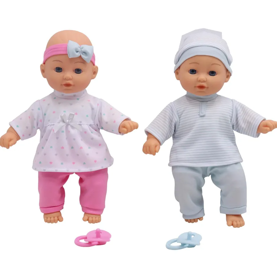 Coffret jumeaux - poupon 30cm^Cerise & Capucine