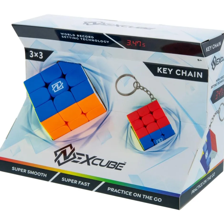 Coffret Nexcube 3X3 et porte-clé^Goliath New