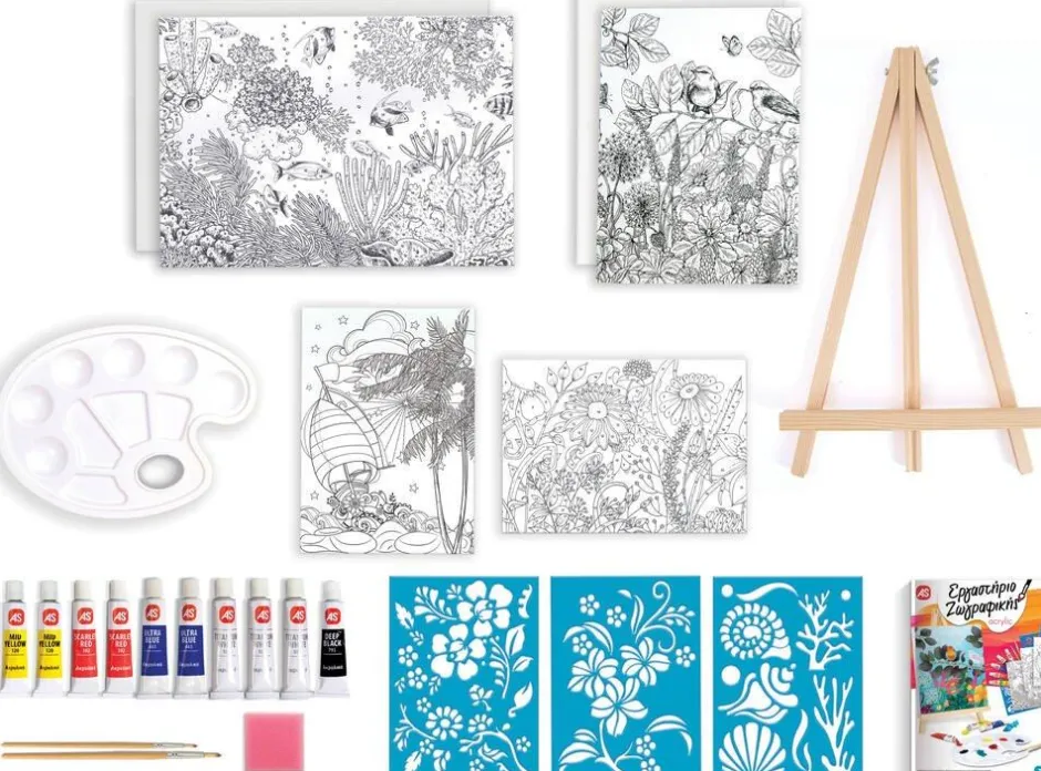 Coffret Peinture Acrylique Crea^CREA & CIE Online