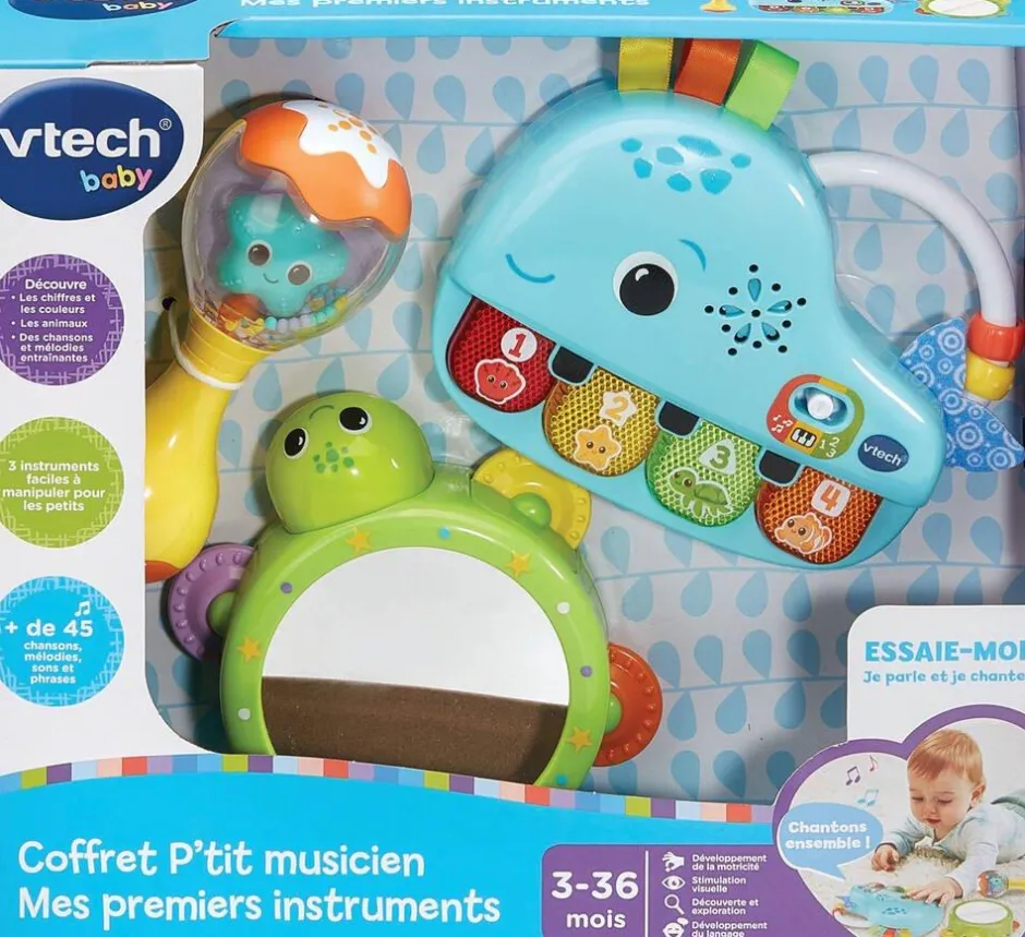 Coffret Ptit Musicien 1er Instruments^Varta Hot