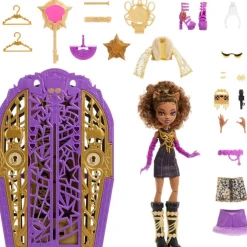Coffret secrets Monster High Clawdeen Saison 6 Hautlywood mysteries^Mattel Discount