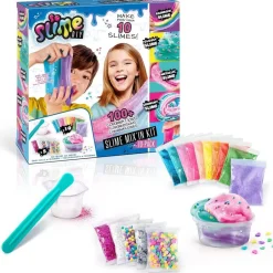 Coffret slime DIY mix in kit - 10 pack^Canal Toys