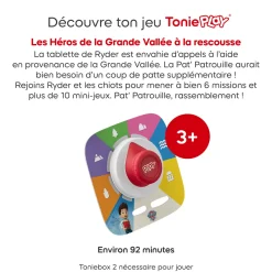 Coffret Tonieplay - Les héros de la Grande Vallée à la rescousse - La Pat Patrouille^tonies Outlet