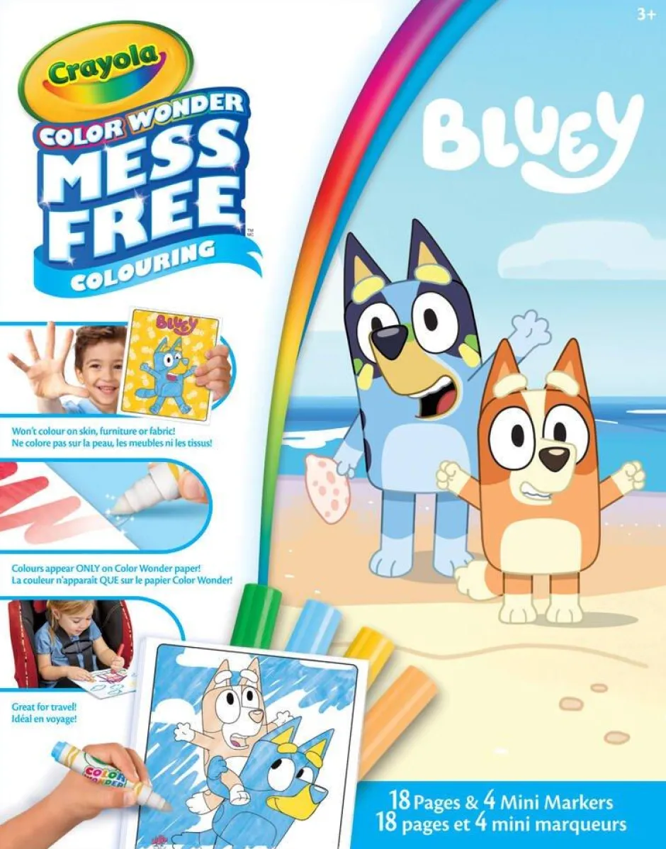 Coloriage Color Wonder Bluey^Crayola Outlet