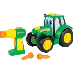 Construis Ton Tracteur Johnny - 15 Pièces Faciles À Assembler Avec Visse^Varta Best