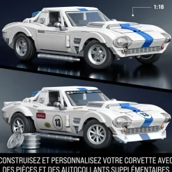 Corvette Hot Wheels à contruire -^Mattel Brick Shop Outlet