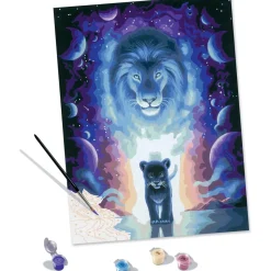 CreArt - peinture au numéro XL Lion - Jojoesart edition^Ravensburger Outlet