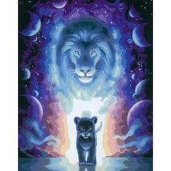 CreArt - peinture au numéro XL Lion - Jojoesart edition^Ravensburger Outlet