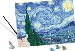 CreArt Peinture aux numéros - Van Gogh La nuit étoilée 30x40 cm^Ravensburger
