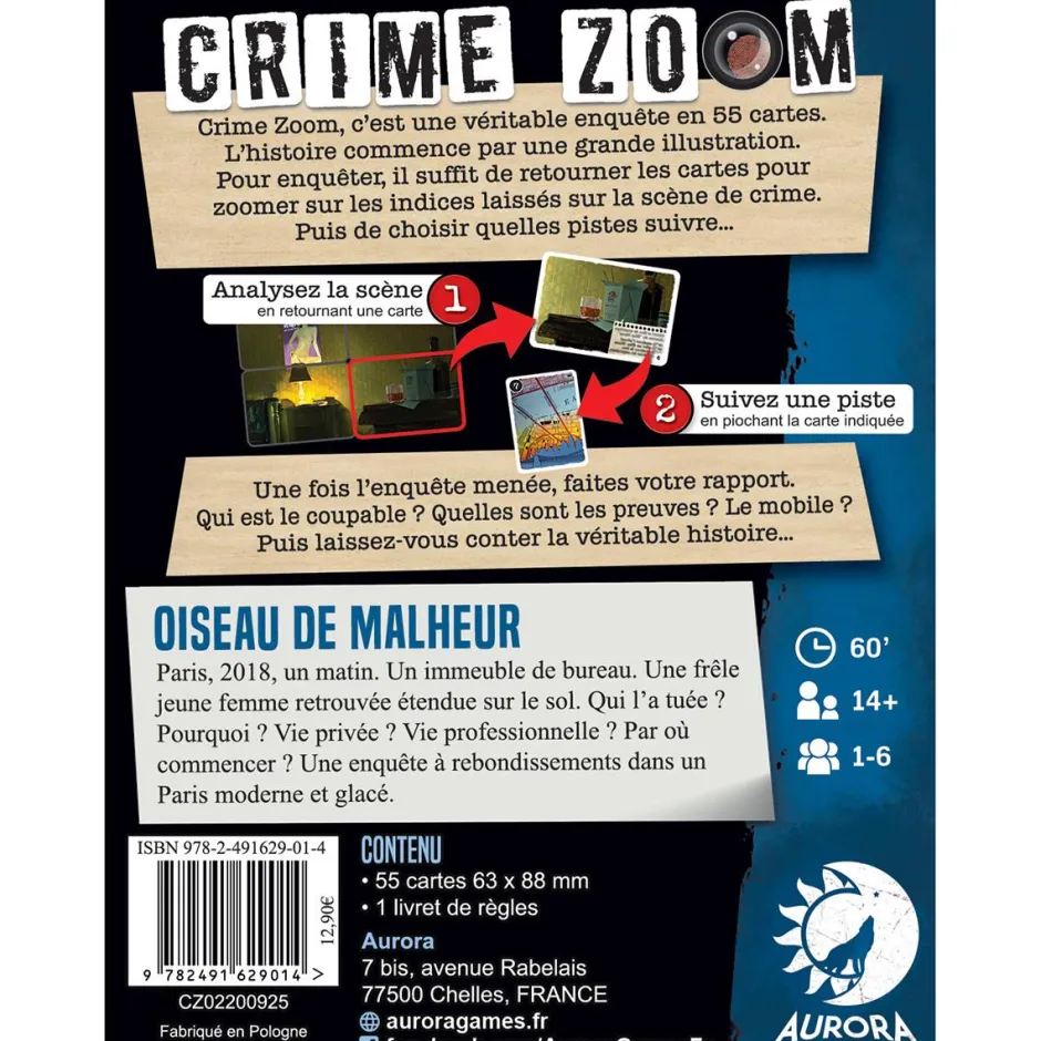 Crime Zoom Oiseau de Malheur^Abysse Corp Online