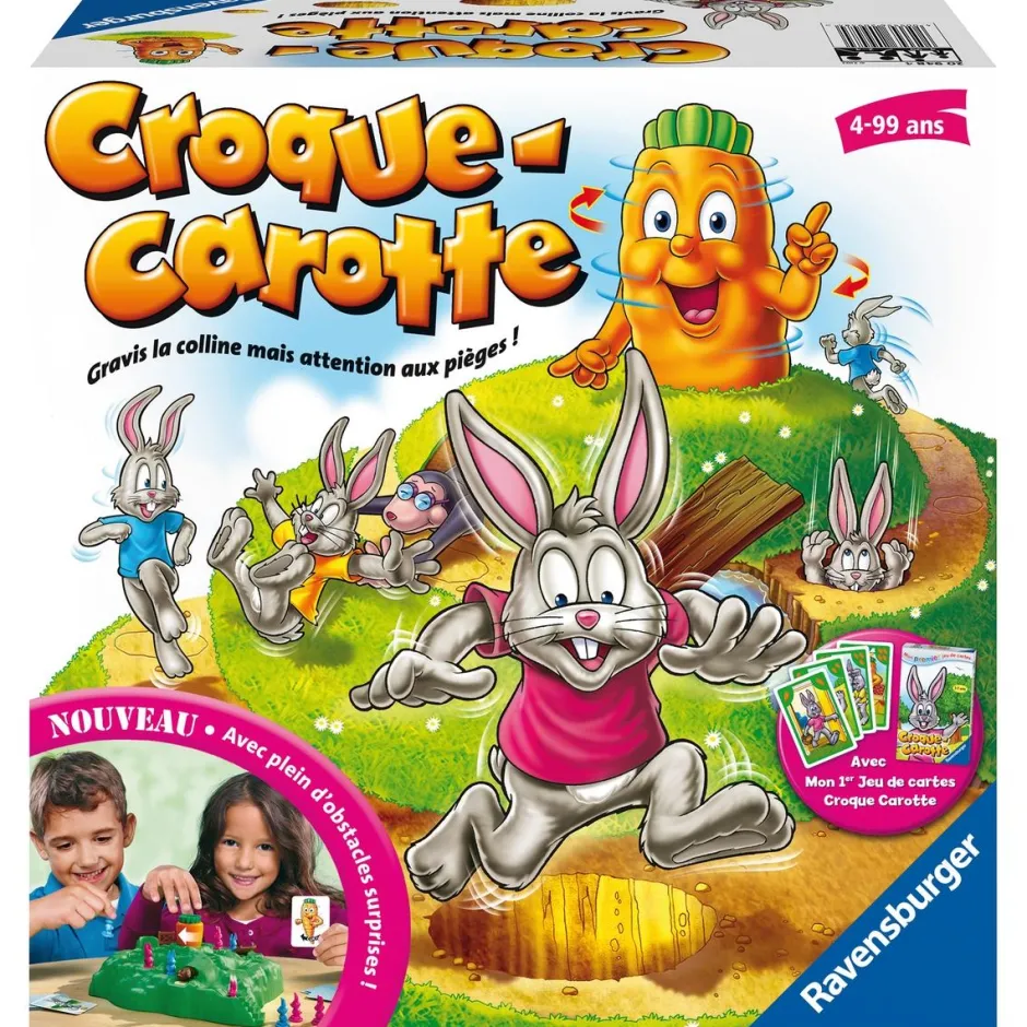 Croque carotte jeu de cartes^Ravensburger Discount