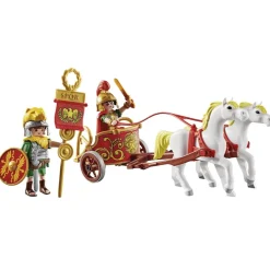 César avec char et chevaux Astérix 71543^Playmobil Online