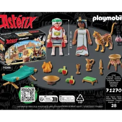 César et Cléopâtre Astérix 71270^Playmobil New