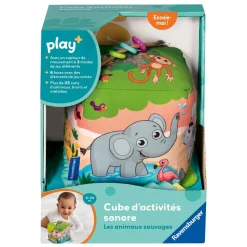 Cube d'activité sonore les animaux sauvages Play+^Ravensburger Online