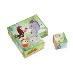 Cubes animaux de la ferme^Janod New