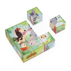 Cubes animaux de la ferme^Janod New