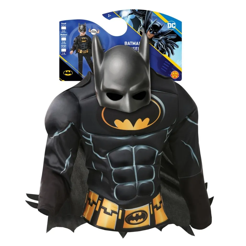 Déguisement Batman super musclé 3/4 ans^Rubies Hot